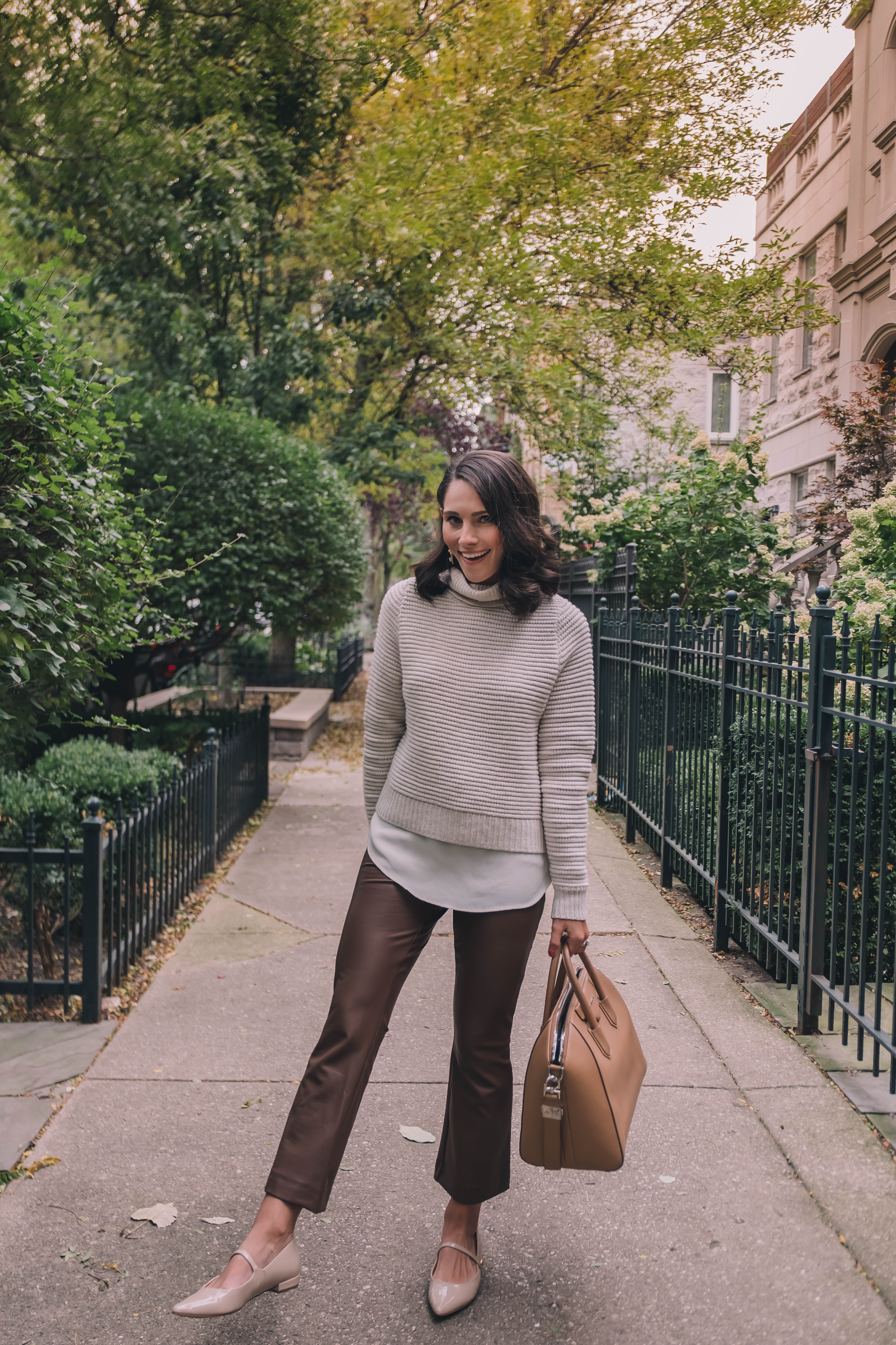 How To Style Faux Leather Pants  Uptown with Elly Brown
