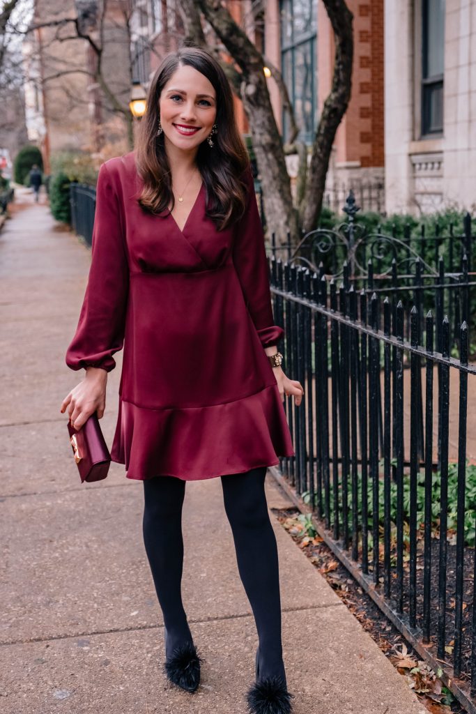 Holiday Dresses: From Bright Red to Burgundy
